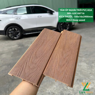 Thi công trần gỗ nhựa phủ ASA cao cấp tại Bắc Giang-02